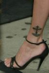 celebrity ankle tattoo